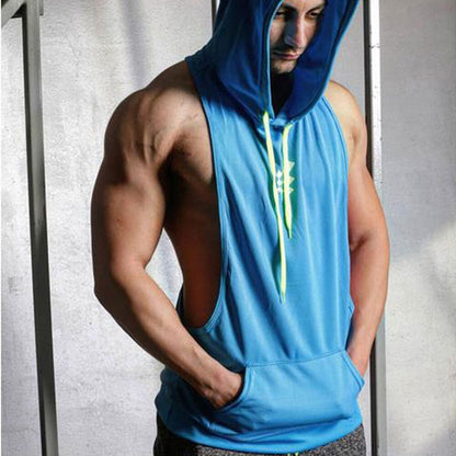 Tank Tops Gym Hoodie