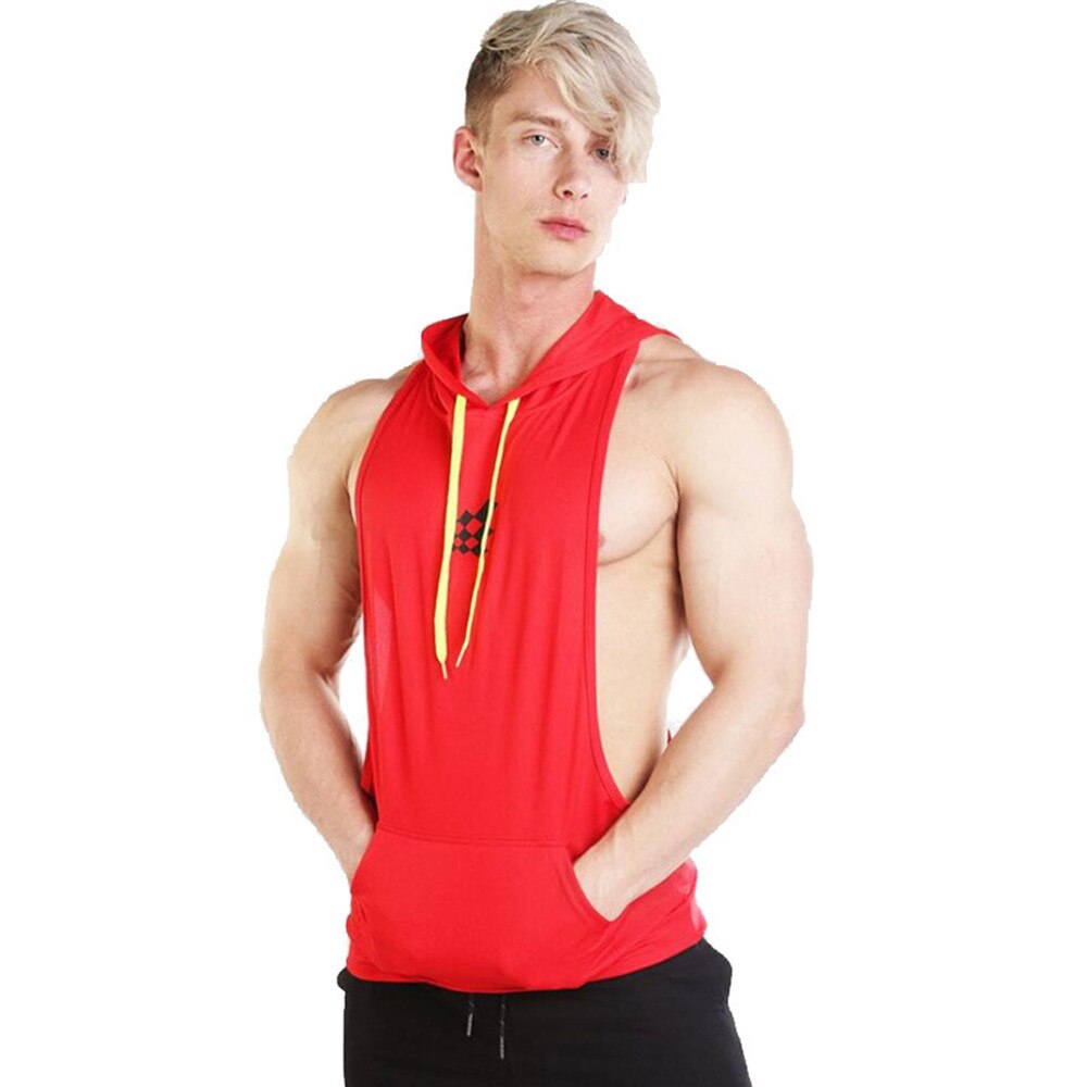Tank Tops Gym Hoodie