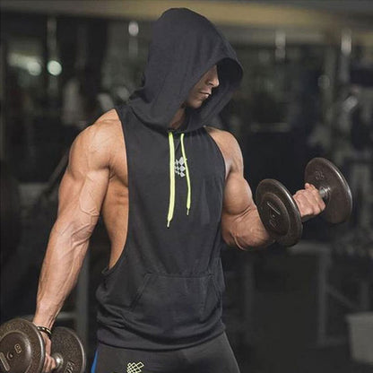 Tank Tops Gym Hoodie