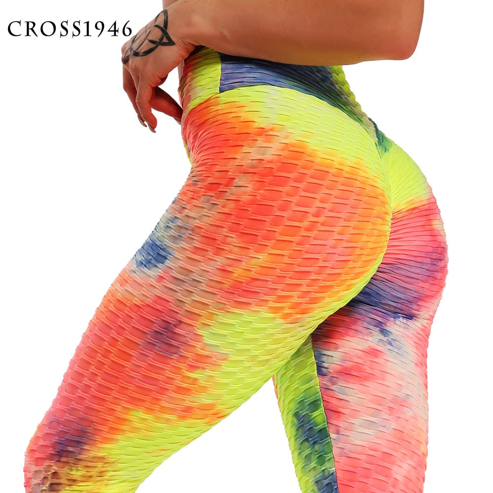 Gym Exercise High Waist Fitness Leggings