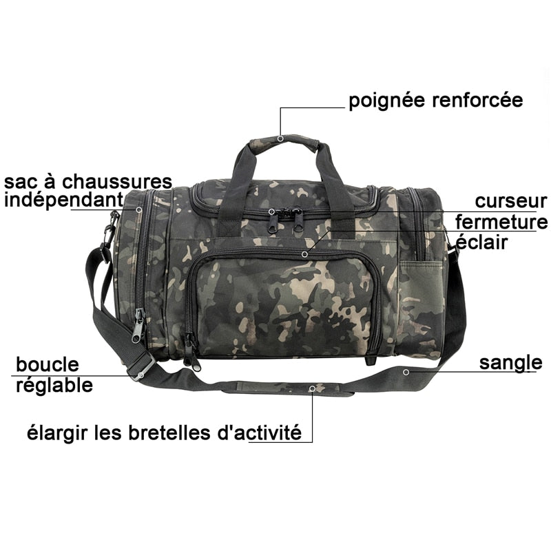 Large Capacity Gym Bag