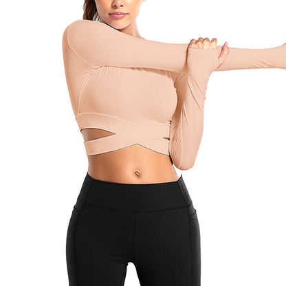 Tight Yoga Shirts Crop Top