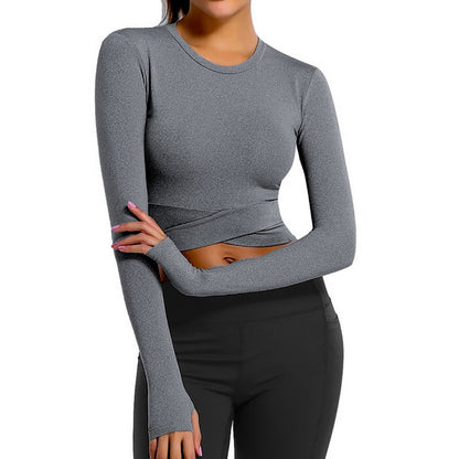 Tight Yoga Shirts Crop Top